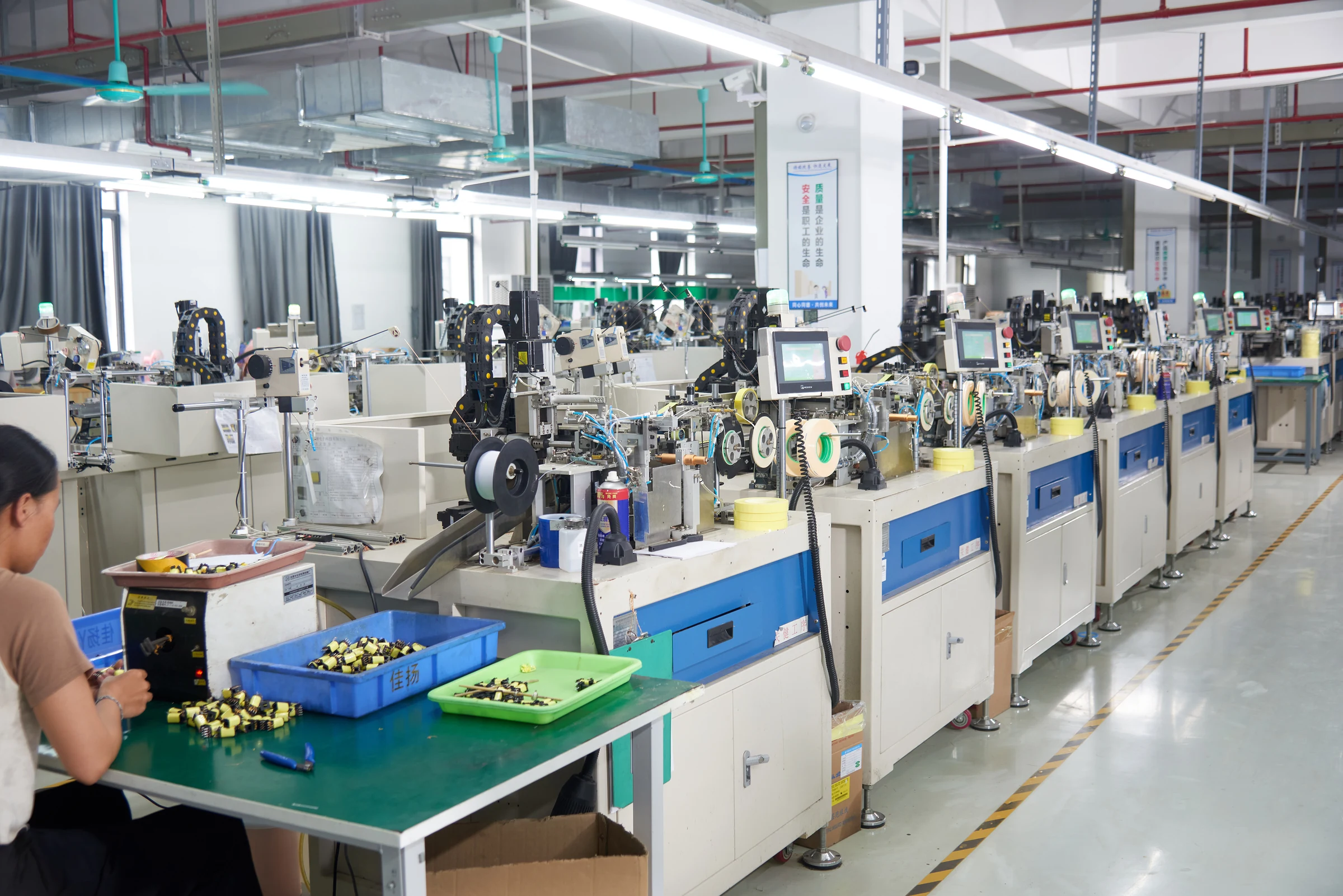 Jiayang production floor and winding equipment